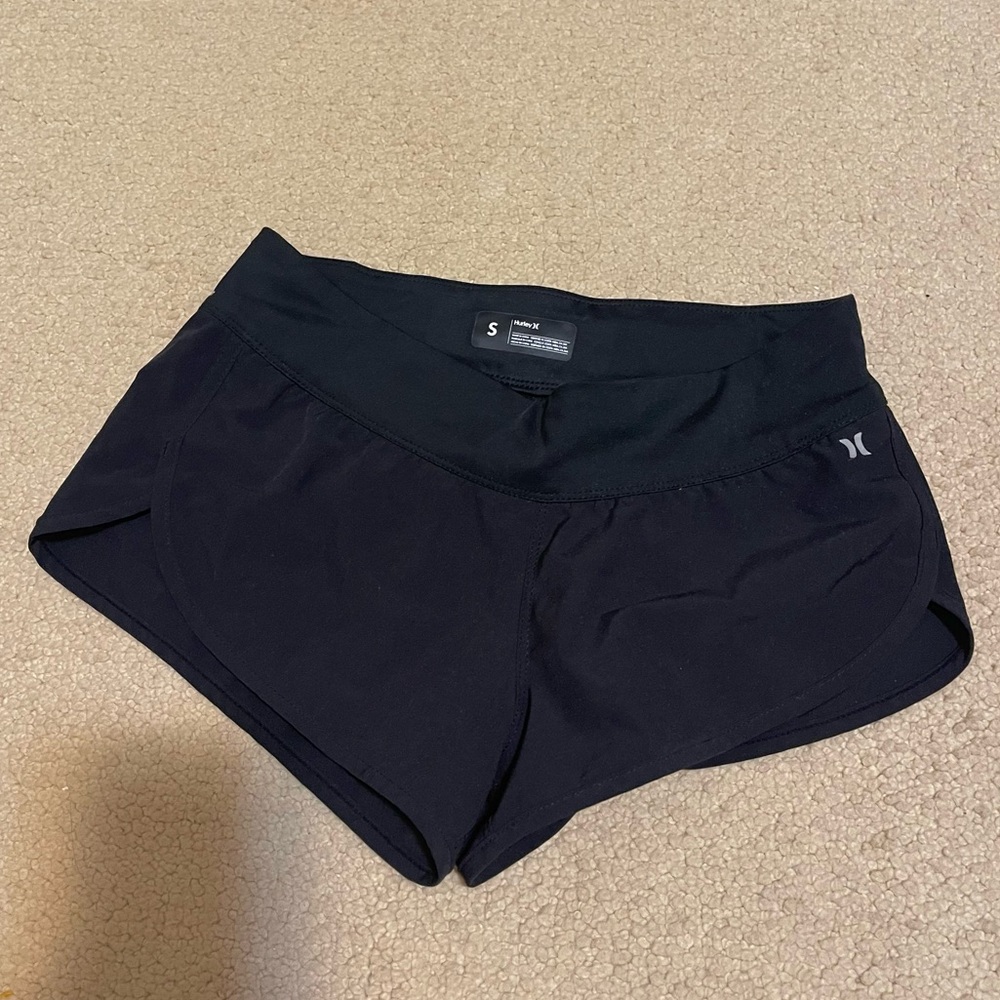 Hurley Black Athletic Shorts